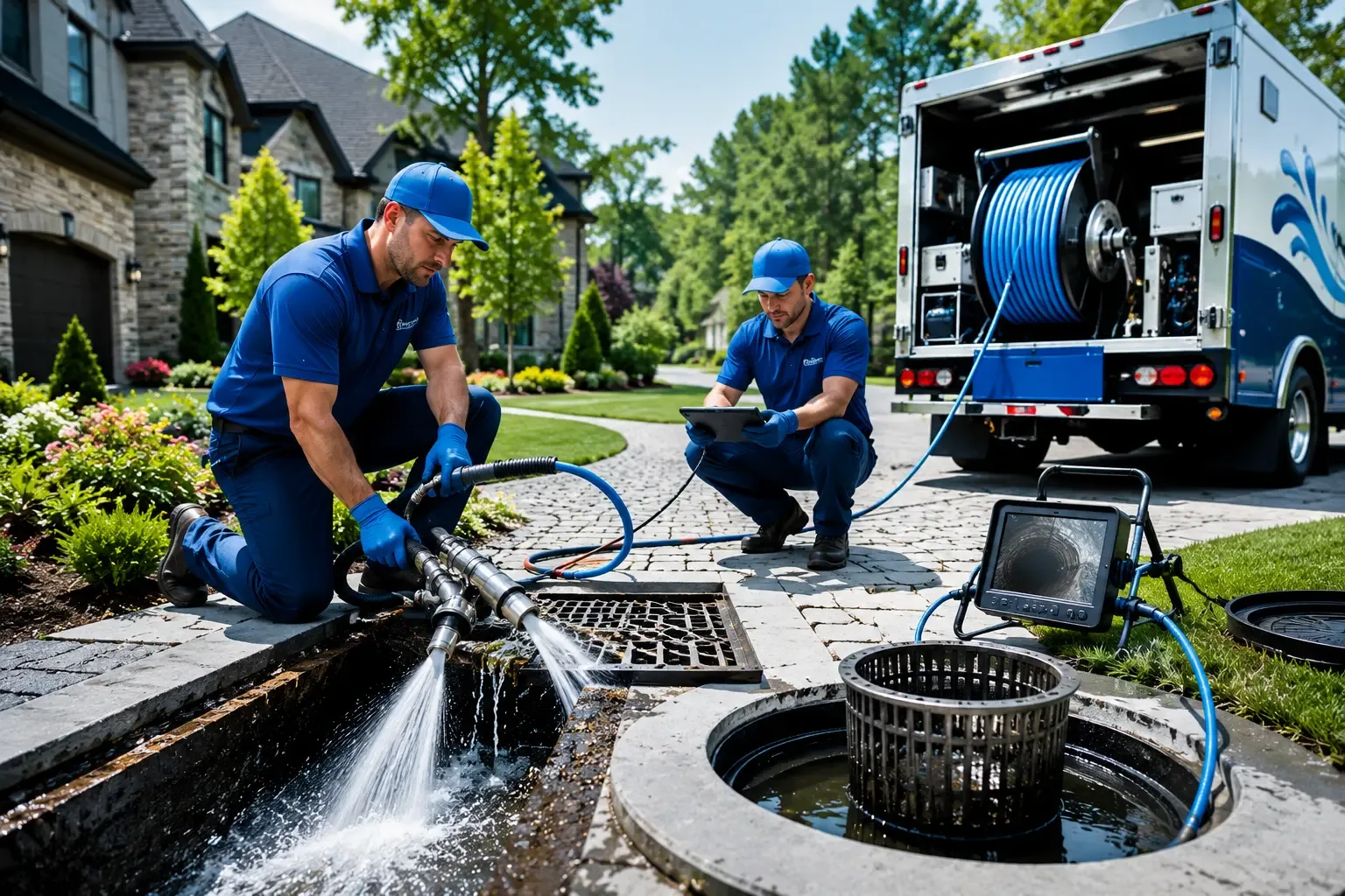 Local outdoor drain cleaning professionals in Unity, WI