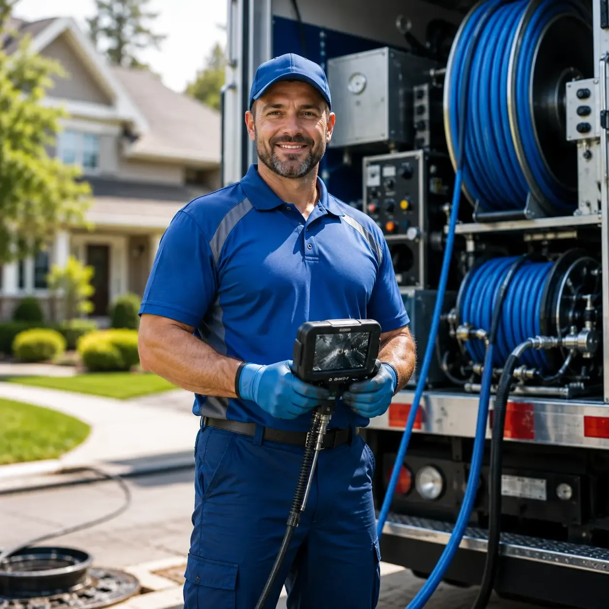 Local outdoor drain cleaning specialists in Unity, WI